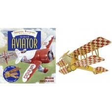 THE STORY OF AN AVIATOR, W/BIPLANE MODEL 